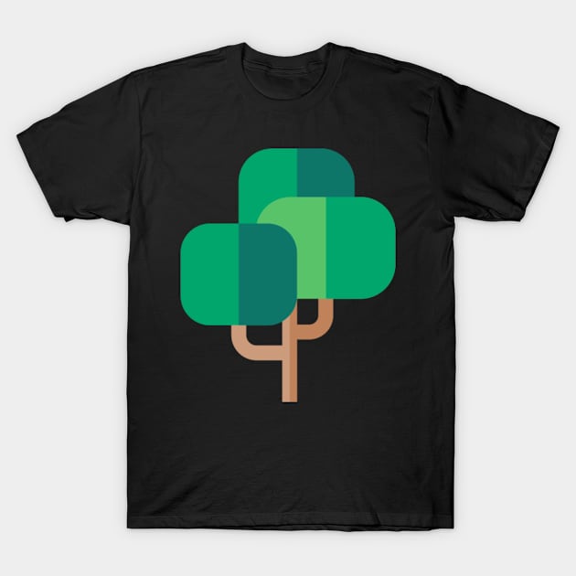 bonsai tree icon T-Shirt by Lonneketk